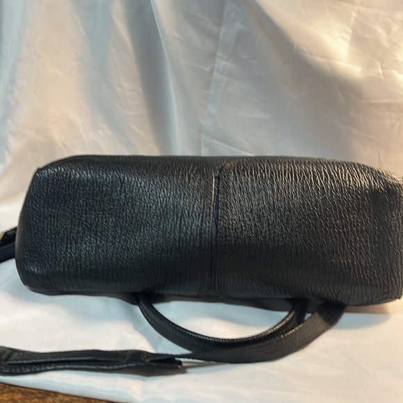 3.1 Phillip Lim Pashli Medium Satchel Black Leather Handbag Crossbdoy Bag ** - Picture 5 of 10